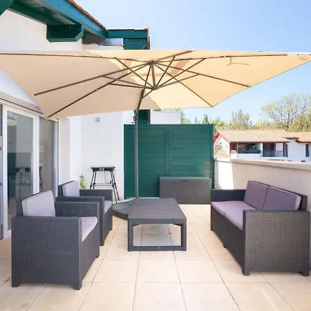 Lejlighed Moderne A Hendaye, 400m De La Plage, Terrasse, Parking Et Wifi Inclus - Fr-1-2-371