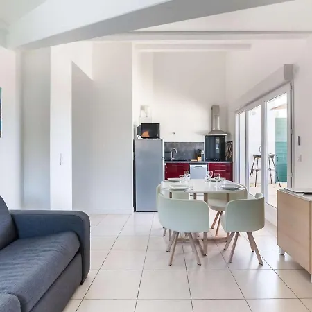 Lejlighed Moderne A Hendaye, 400m De La Plage, Terrasse, Parking Et Wifi Inclus - Fr-1-2-371